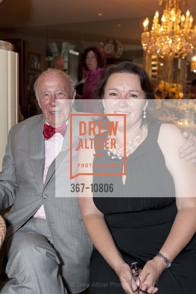 George Shultz, Marie Plette, GEORGE AND CHARLOTTE SHULTZ Host SF OPERA'S Der Ring des Nibelungen Pre-Party, US, June 21st, 2011, Photo #367-10806 George Shultz, Marie Plette, Photo #367-10806