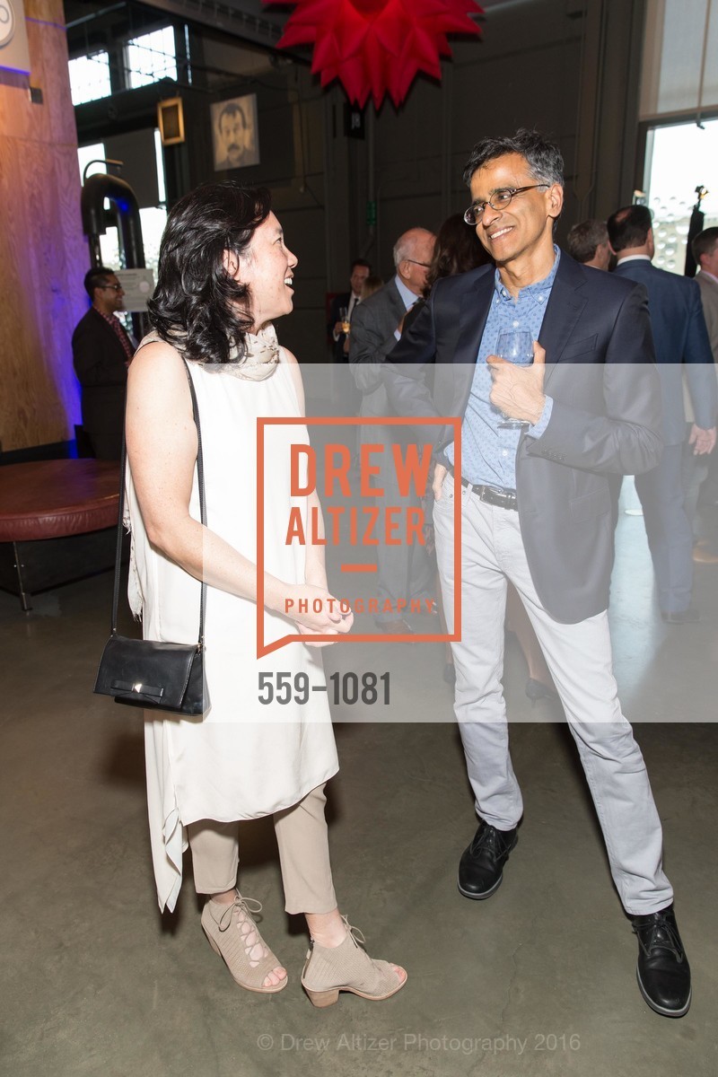 Kathy Kwan, Sridhar Ramaswamy, Exploratorium Spring Gala: Play is Serious Business!, Exploratorium. Pier 15, April 6th, 2016, Photo #559-1081 Kathy Kwan, Sridhar Ramaswamy, Photo #559-1081