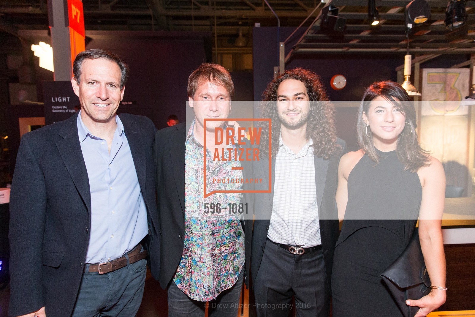 Adam Zbar, Matthew Stepka, Adam Swig, Kate Becker, Exploratorium Spring Gala: Play is Serious Business!, Exploratorium. Pier 15, April 6th, 2016, Photo #596-1081 Adam Zbar, Matthew Stepka, Adam Swig, Kate Becker, Photo #596-1081