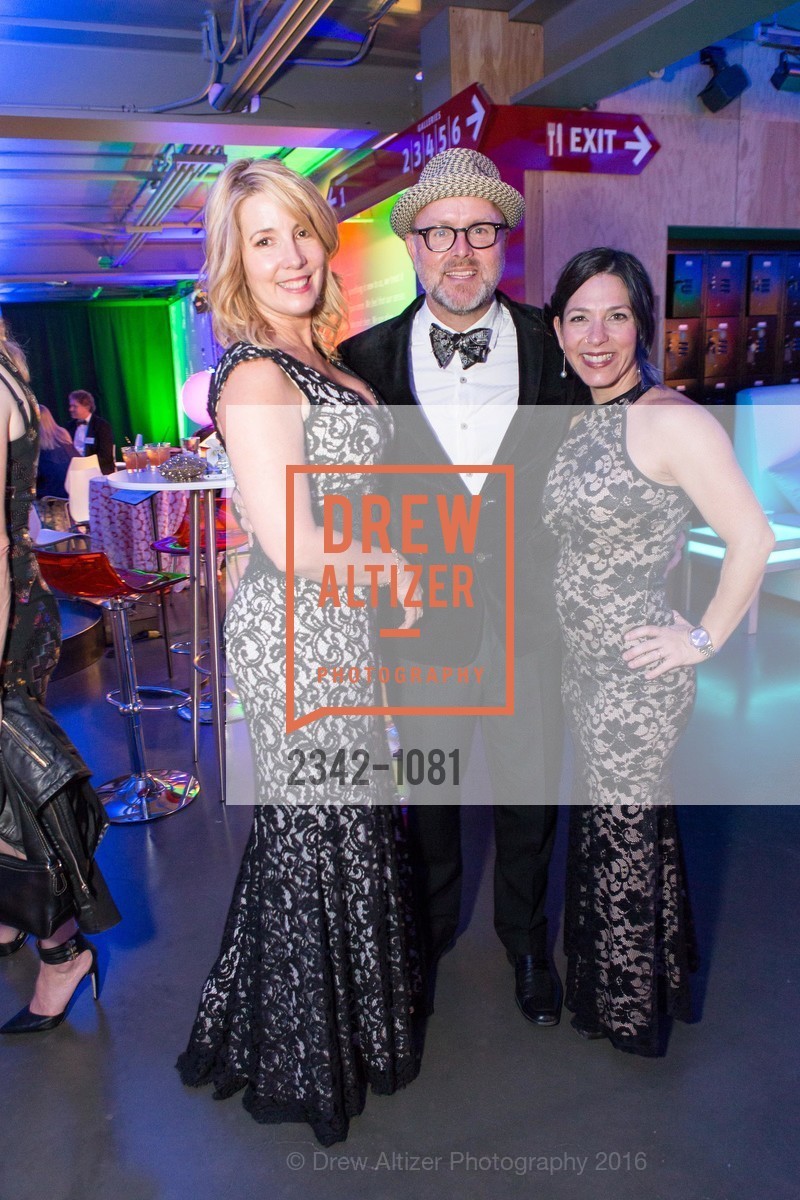 Chad Carvey, Carolyn Carvey, Emily Quinn, Exploratorium Spring Gala: Play is Serious Business!, Exploratorium. Pier 15, April 6th, 2016, Photo #2342-1081 Chad Carvey, Carolyn Carvey, Emily Quinn, Photo #2342-1081