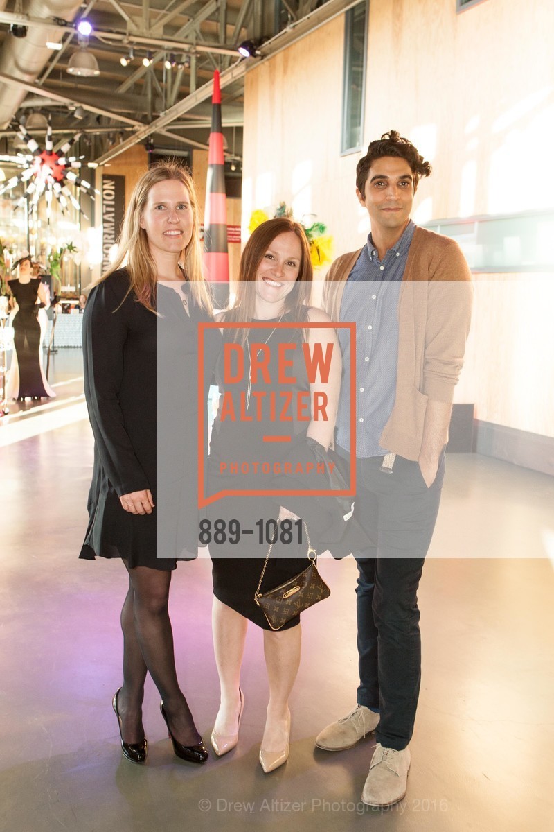 Sarah Cooney, Leslie Trent, Mehti Ziani, Exploratorium Spring Gala: Play is Serious Business!, Exploratorium. Pier 15, April 6th, 2016, Photo #889-1081 Sarah Cooney, Leslie Trent, Mehti Ziani, Photo #889-1081