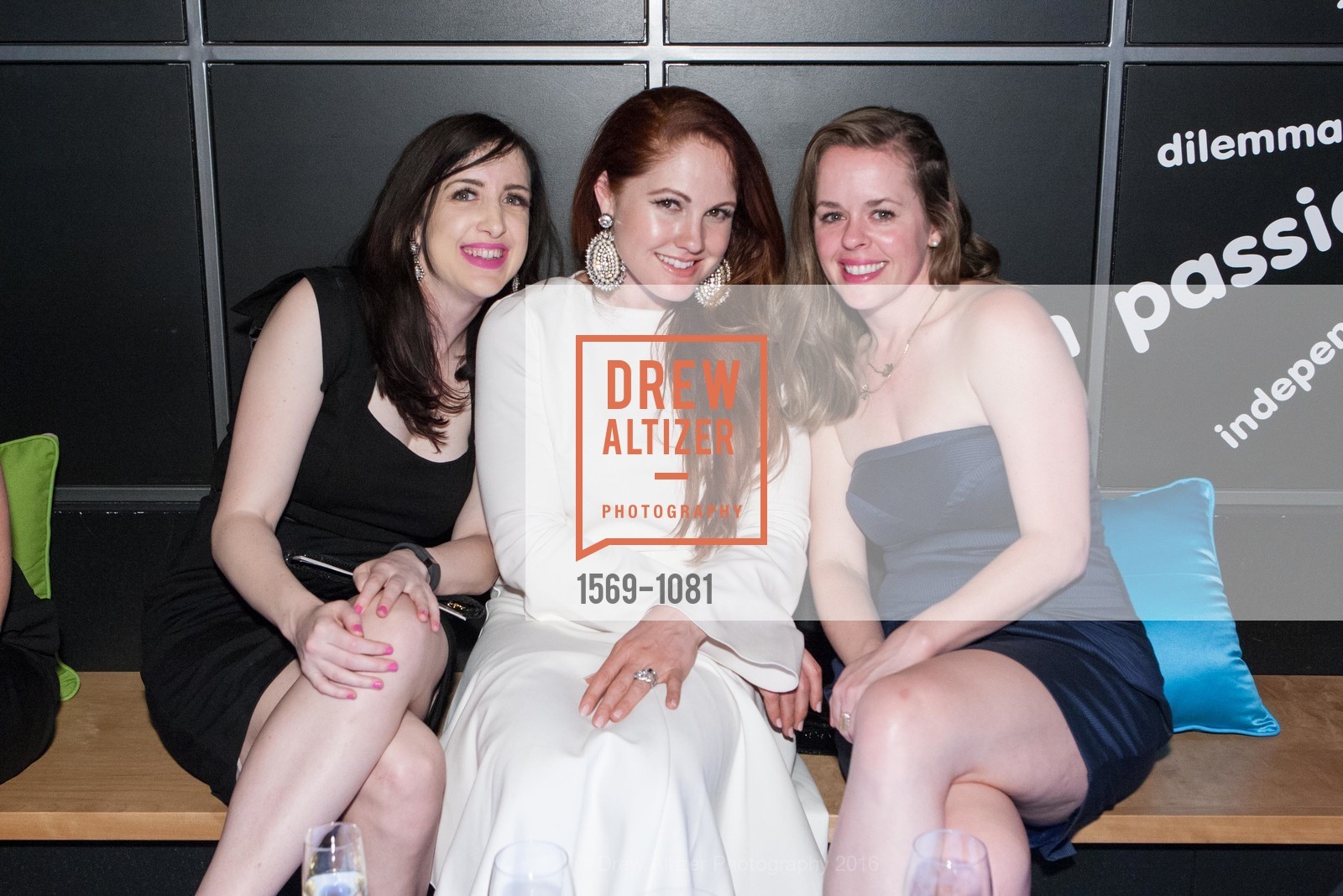 Shannon Eliot, Ashley McCalley, Bonnie Fisk, Exploratorium Spring Gala: Play is Serious Business!, Exploratorium. Pier 15, April 6th, 2016, Photo #1569-1081 Shannon Eliot, Ashley McCalley, Bonnie Fisk, Photo #1569-1081