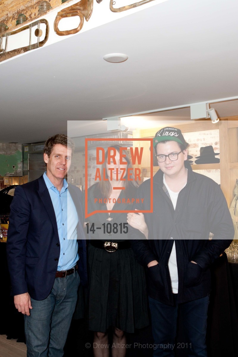 Jeff Dodd, Jill Dodd, James Hammonds, INDUSTRIE DENIM Launch Party Benefitting The San Francisco Film Society, US, November 30th, 2011, Photo #14-10815 Jeff Dodd, Jill Dodd, James Hammonds, Photo #14-10815