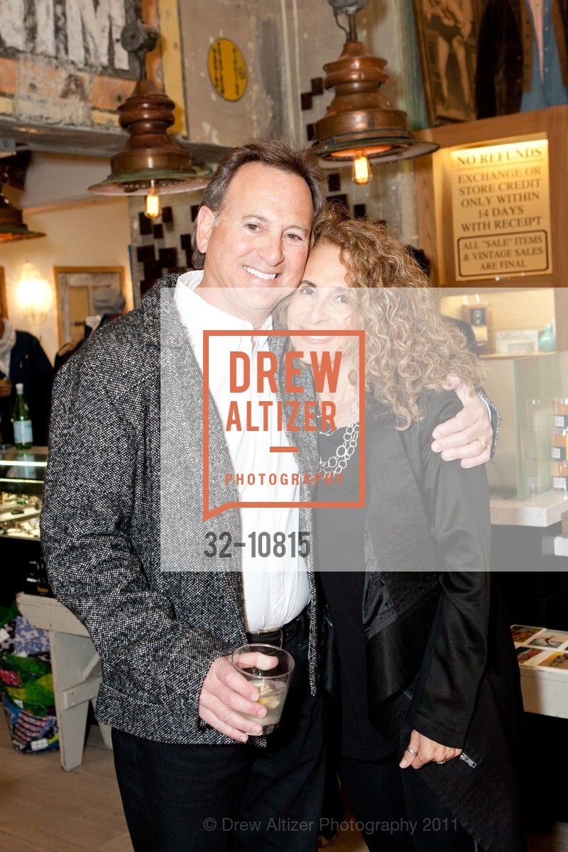 Larry Russ, Susan Russ, INDUSTRIE DENIM Launch Party Benefitting The San Francisco Film Society, US, November 30th, 2011, Photo #32-10815 Larry Russ, Susan Russ, Photo #32-10815