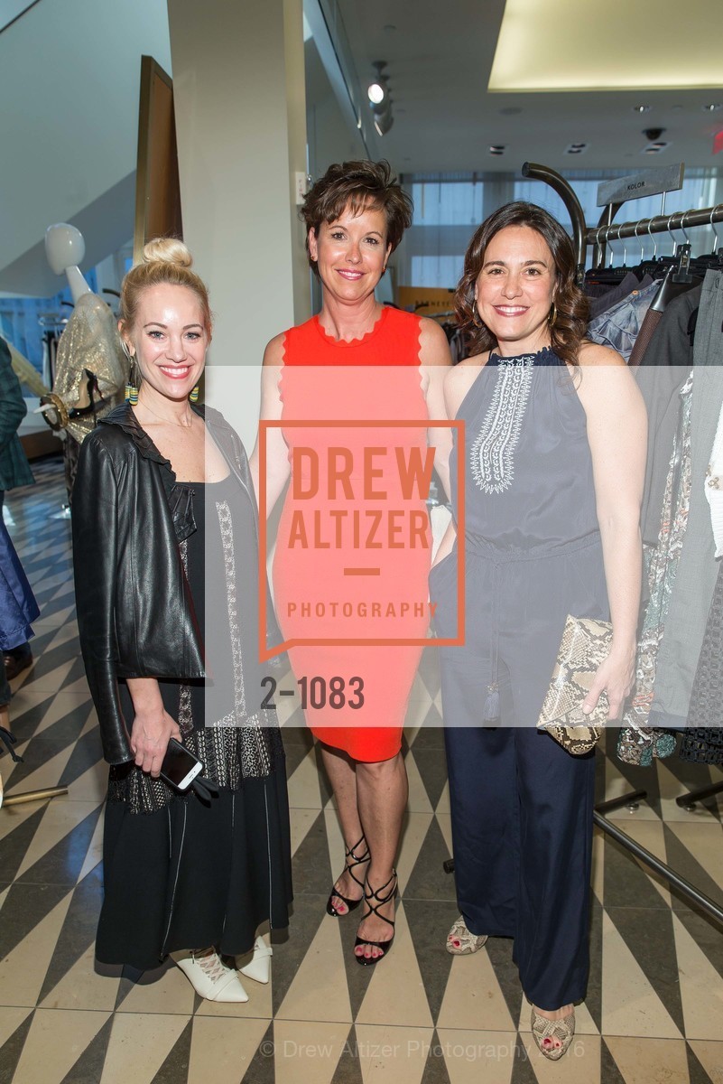 Melissa Heuer, Kate Smith, Claudia Volpi, Barney's New York Hosts a Cocktail Party in Support of Raphael House, Barney's. Barneys New York, 77 O'Farrell Street, San Francisco, April 6th, 2016, Photo #2-1083 Melissa Heuer, Kate Smith, Claudia Volpi, Photo #2-1083