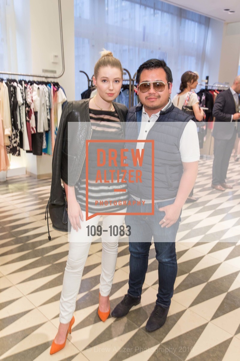 Ashley Busk, Wei Xu, Barney's New York Hosts a Cocktail Party in Support of Raphael House, Barney's. Barneys New York, 77 O'Farrell Street, San Francisco, April 6th, 2016, Photo #109-1083 Ashley Busk, Wei Xu, Photo #109-1083