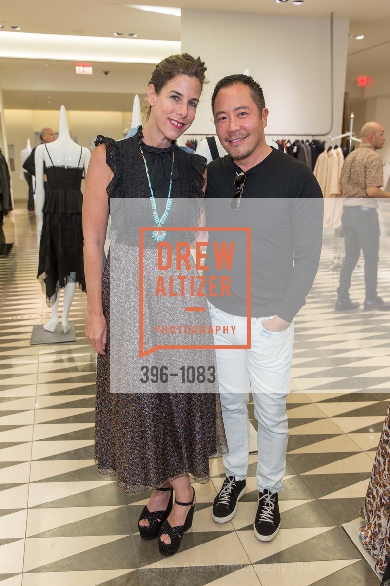 Irene Neuwirth, Derek Lam, Barney's New York Hosts a Cocktail Party in Support of Raphael House, Barney's. Barneys New York, 77 O'Farrell Street, San Francisco, April 6th, 2016, Photo #396-1083 Irene Neuwirth, Derek Lam, Photo #396-1083