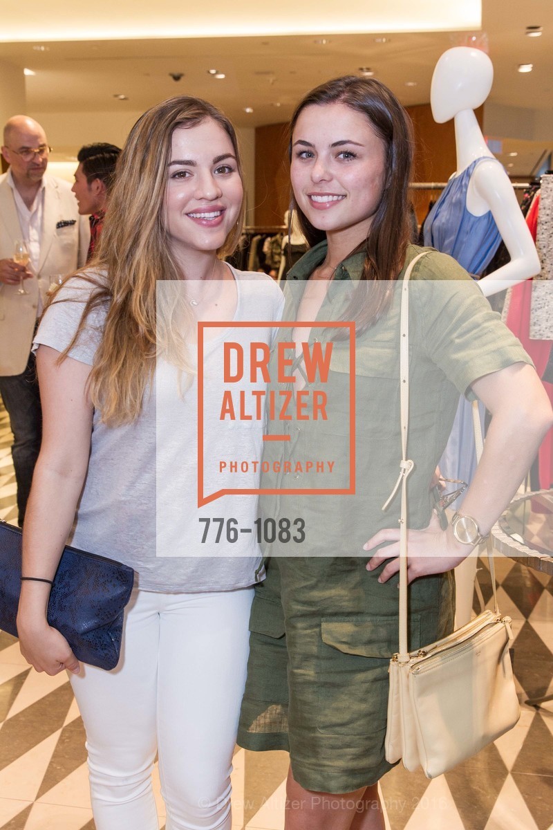Taylor Afshar, Sydney Dunne, Barney's New York Hosts a Cocktail Party in Support of Raphael House, Barney's. Barneys New York, 77 O'Farrell Street, San Francisco, April 6th, 2016, Photo #776-1083 Taylor Afshar, Sydney Dunne, Photo #776-1083