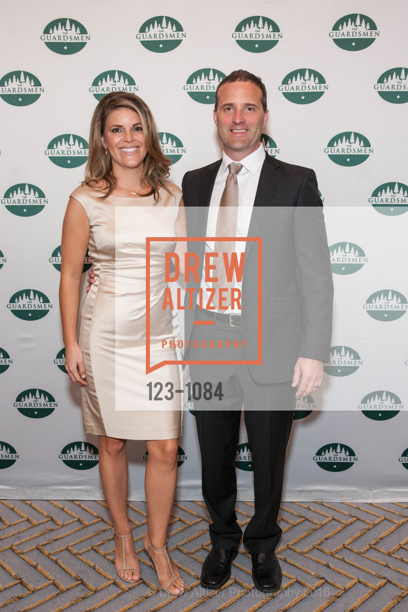 Kristy Gannon, Brian Gannon, The 40th San Francisco Wine Auction, Fairmont Hotel, April 9th, 2016, Photo #123-1084 Kristy Gannon, Brian Gannon, Photo #123-1084