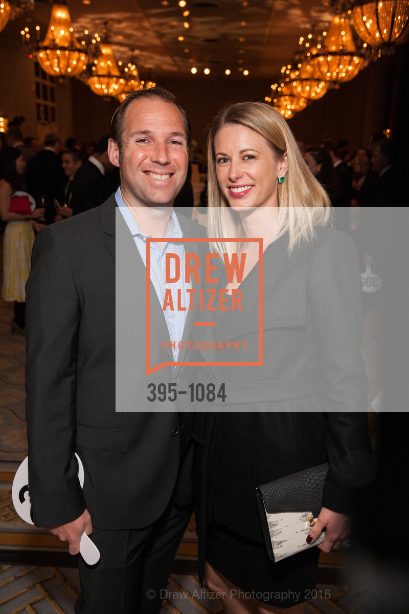John Nicoletti, Courtney Nicoletti, The 40th San Francisco Wine Auction, Fairmont Hotel, April 9th, 2016, Photo #395-1084 John Nicoletti, Courtney Nicoletti, Photo #395-1084