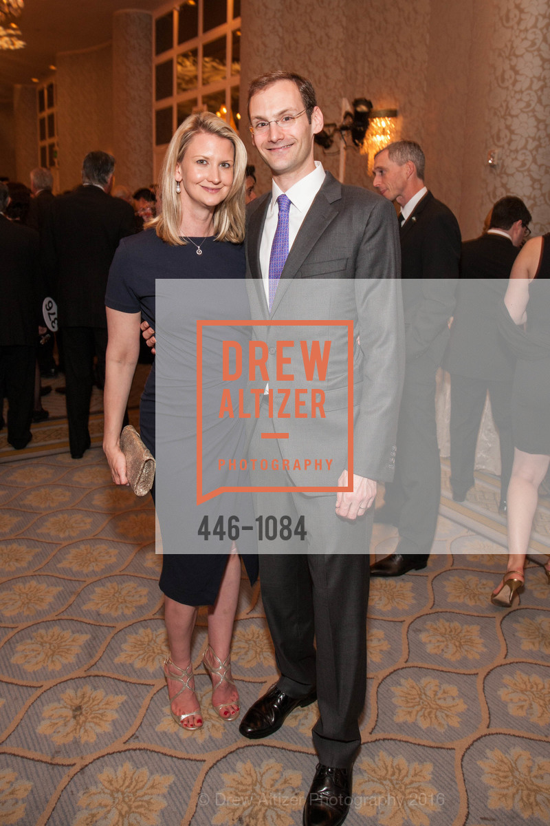 Emily Lambert, Doug Lambert, The 40th San Francisco Wine Auction, Fairmont Hotel, April 9th, 2016, Photo #446-1084 Emily Lambert, Doug Lambert, Photo #446-1084