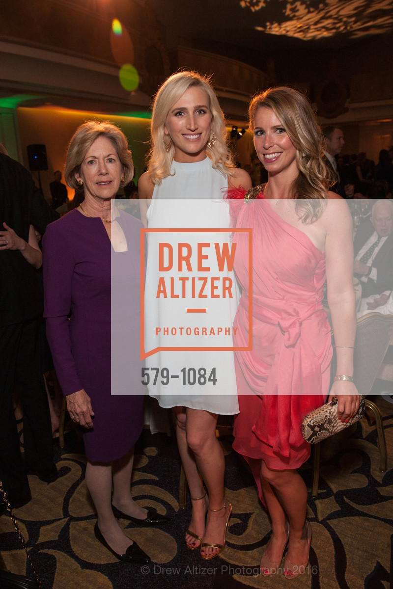 Shelly Gilligan, Halsey Hixson, Jennifer Murray, The 40th San Francisco Wine Auction, Fairmont Hotel, April 9th, 2016, Photo #579-1084 Shelly Gilligan, Halsey Hixson, Jennifer Murray, Photo #579-1084