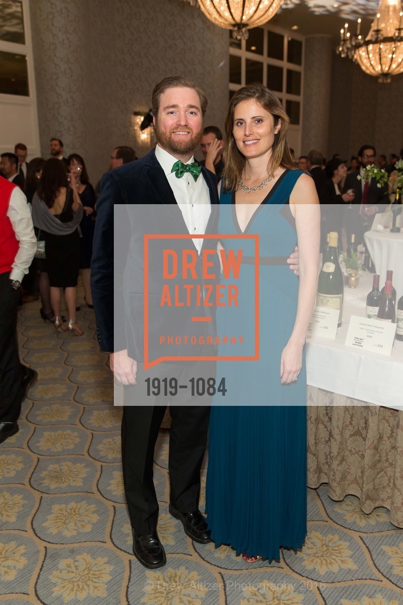 Aaron Foxworthy, Feather Foxworthy, The 40th San Francisco Wine Auction, Fairmont Hotel, April 9th, 2016, Photo #1919-1084 Aaron Foxworthy, Feather Foxworthy, Photo #1919-1084