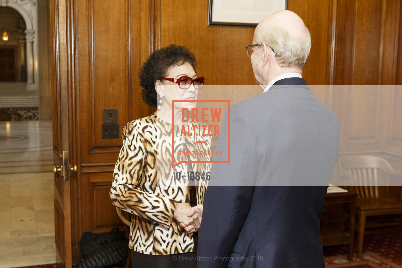 Mae Woo, Mayor Ed Lee Official Photo Unveiling, San Francisco City Hall. 1 Dr. Carlton B. Goodlett Place, May 5th, 2018, Photo #10-10846 Mae Woo, Photo #10-10846