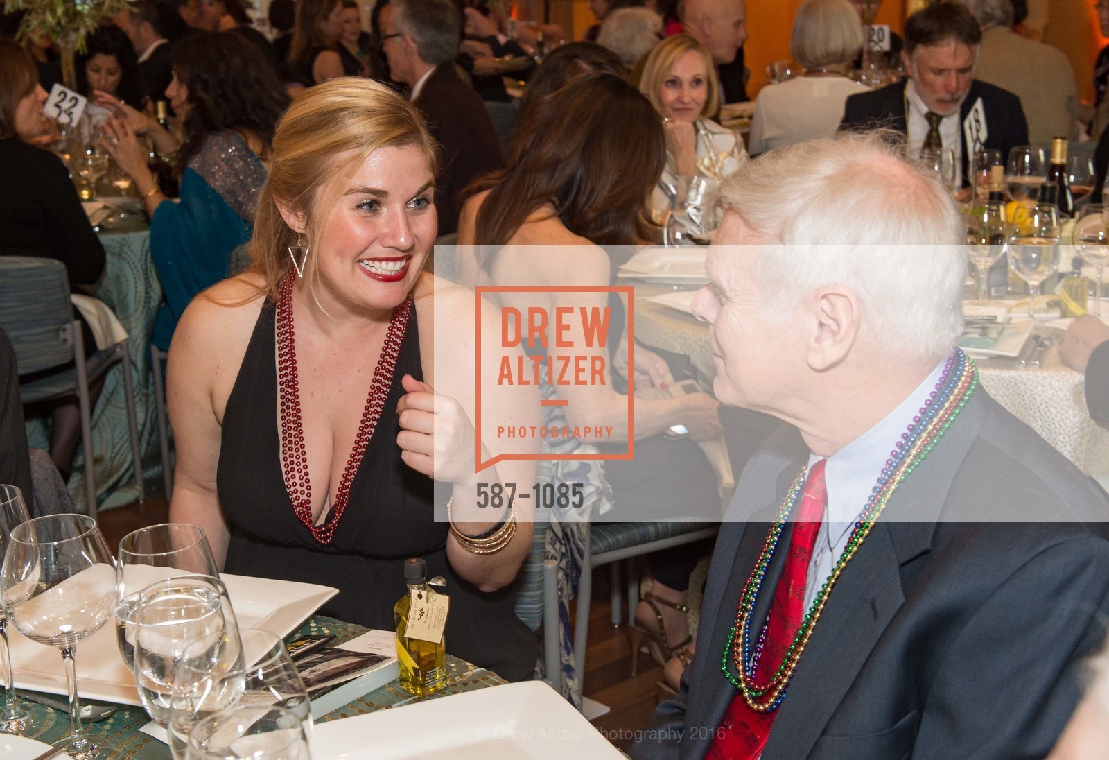 Courtney Helen Grile, Duff Kurland, Marin Theatre Company Cast Party! 2016, Mill Valley Community Center. 180 Camino Alto, Mill Valley, April 2nd, 2016, Photo #587-1085 Courtney Helen Grile, Duff Kurland, Photo #587-1085