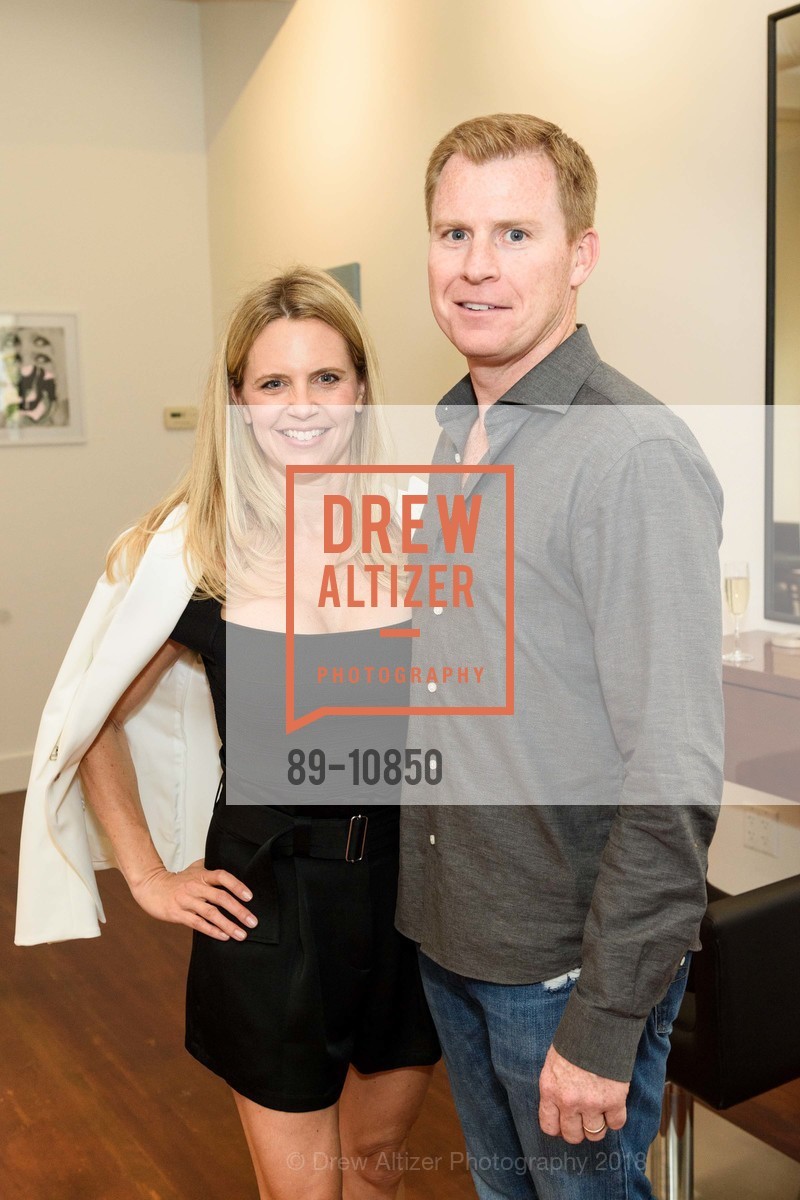 Emily Long, Matthew Walsh, Charles W Thomas Salon Grand Opening, Charles W Thomas Salon. 3571 Sacramento Street, May 4th, 2018, Photo #89-10850 Emily Long, Matthew Walsh, Photo #89-10850