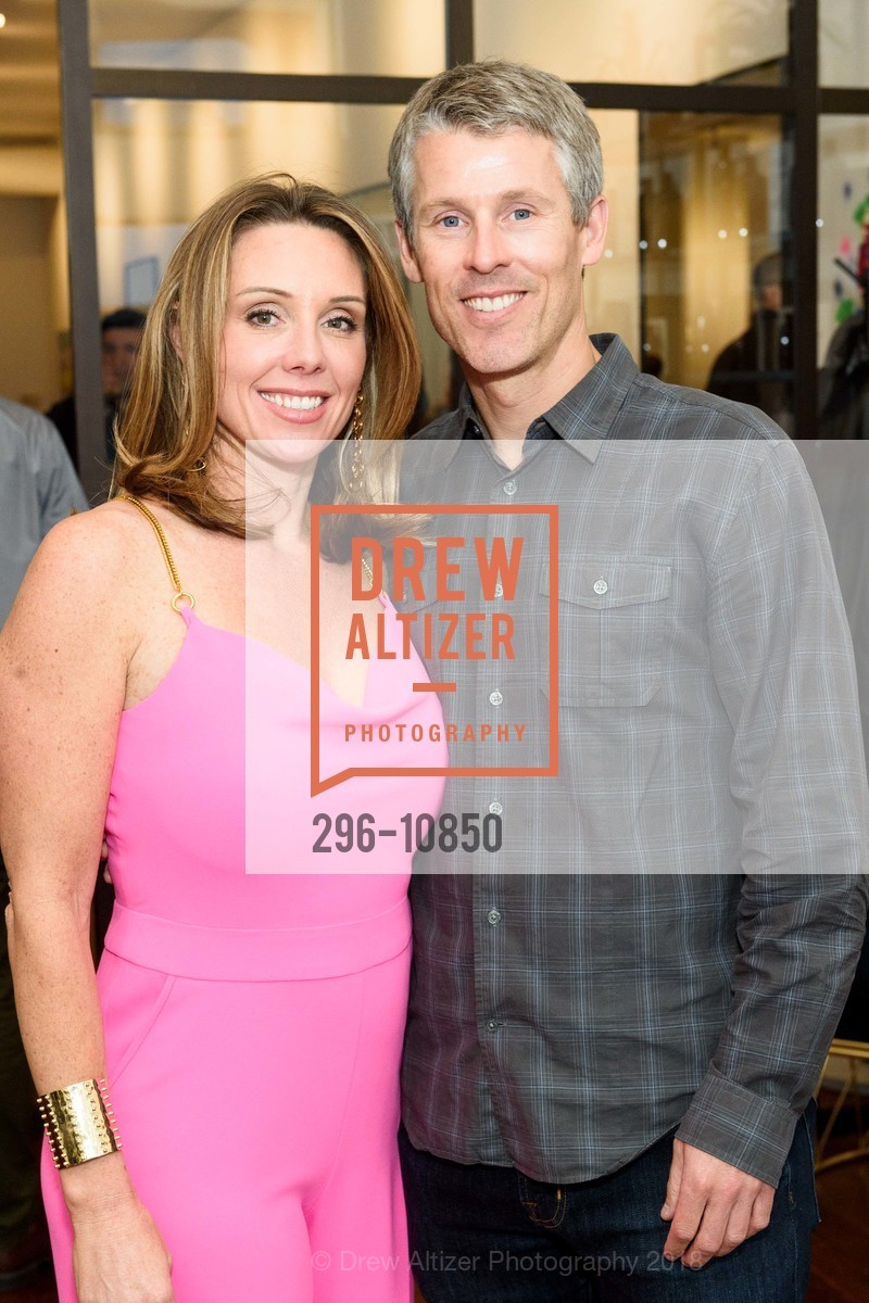 Lindsay Glaser, Tom Money, Charles W Thomas Salon Grand Opening, Charles W Thomas Salon. 3571 Sacramento Street, May 4th, 2018, Photo #296-10850 Lindsay Glaser, Tom Money, Photo #296-10850