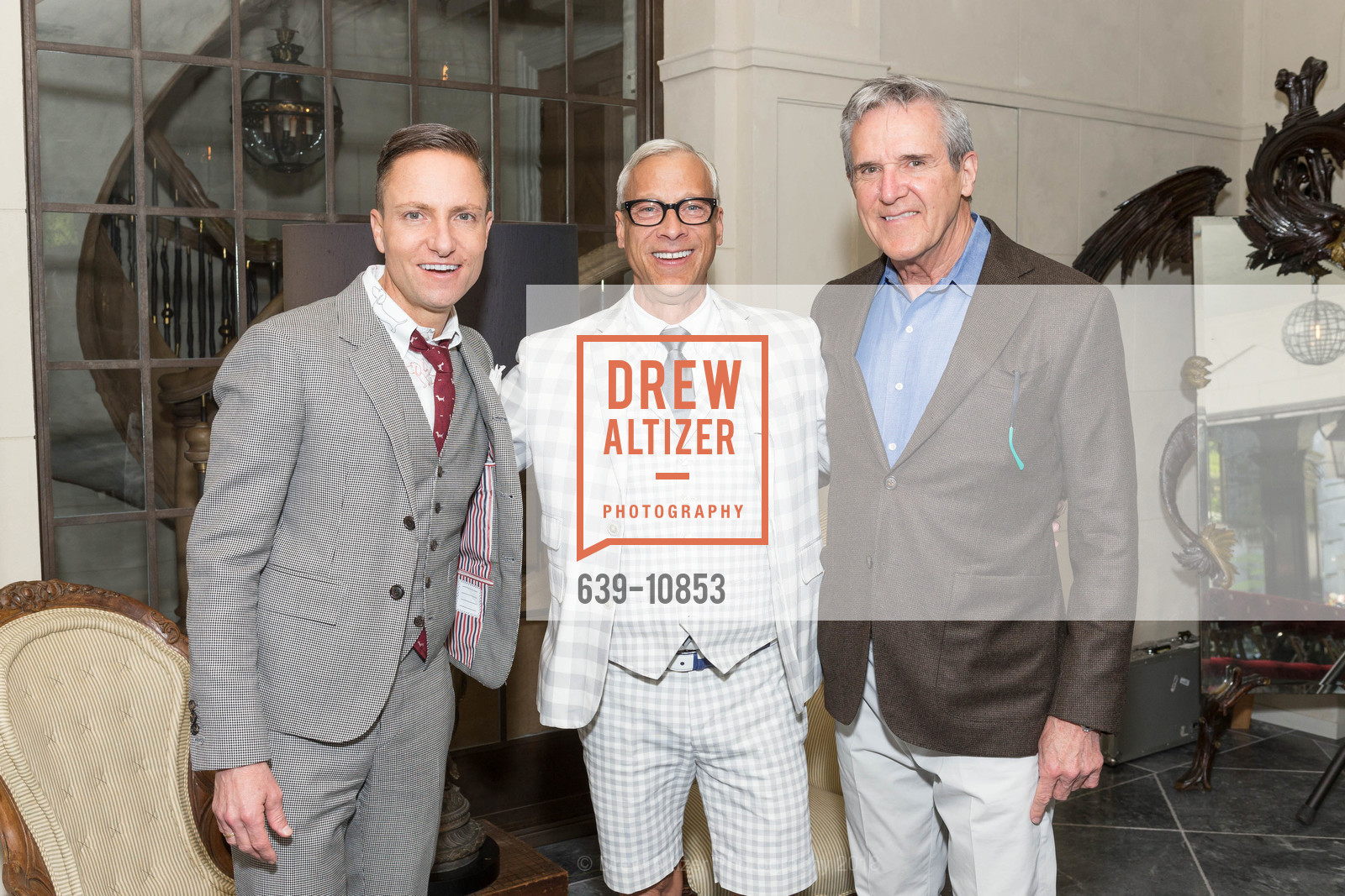 Kurt Wootton, Ken Fulk, Don Spradlin, 3rd Annual Judgment of Paris Wine Tasting 2018, Private Residence, May 4th, 2018, Photo #639-10853 Kurt Wootton, Ken Fulk, Don Spradlin, Photo #639-10853
