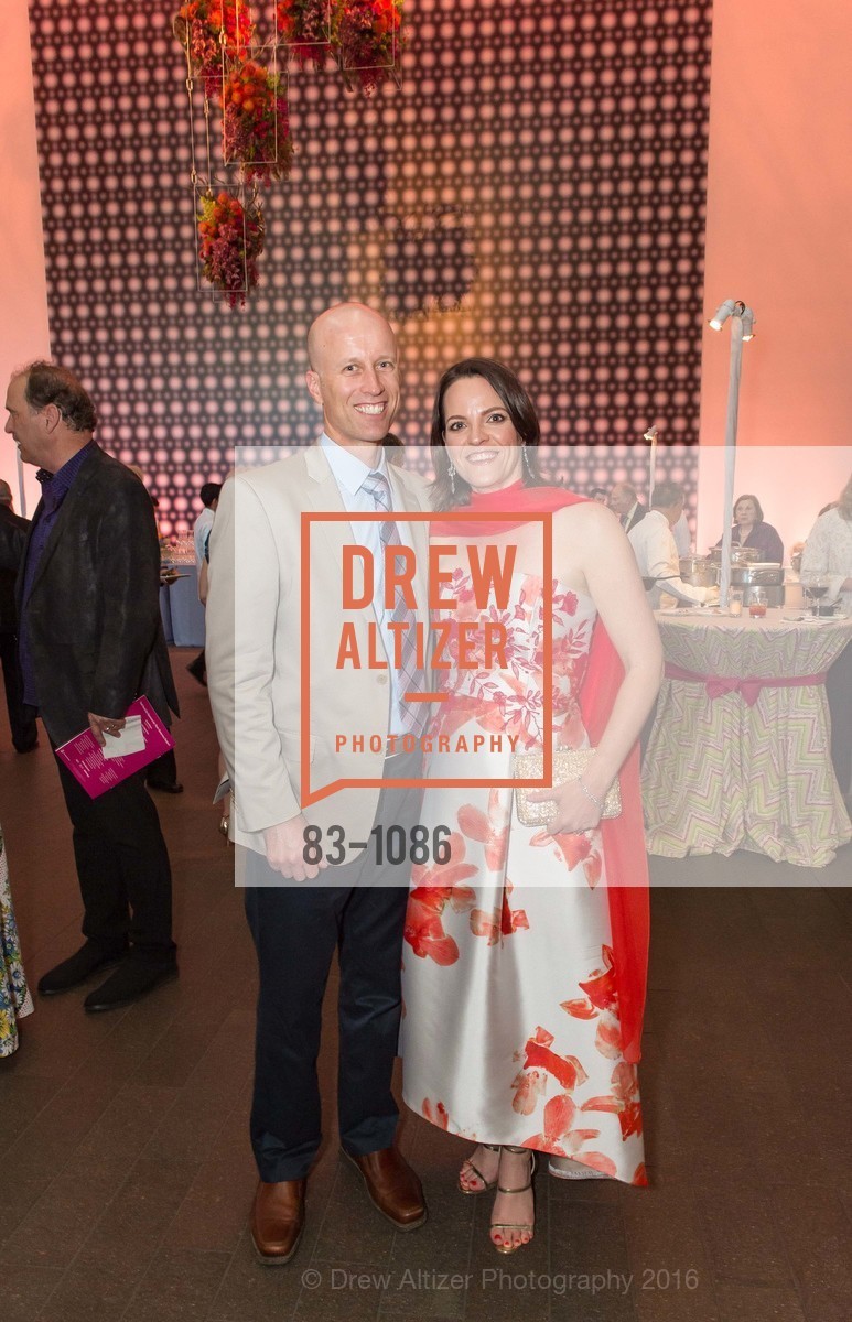 Andrew Kayser, Mary Kayser, Bouquets to Art Opening Night Gala, de Young Museum. 50 Hagiwara Tea Garden Dr, April 4th, 2016, Photo #83-1086 Andrew Kayser, Mary Kayser, Photo #83-1086