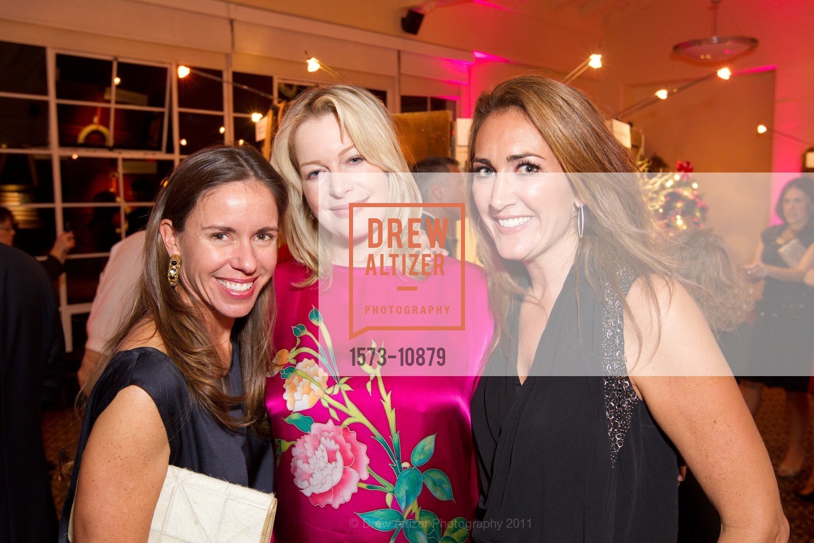 Stephanie Plexico, Victoria Raiser, Ali Parsons, JINGLE & MINGLE Designer Wreath Auction benefitting Children of Shelters, US, December 1st, 2011, Photo #1573-10879 Stephanie Plexico, Victoria Raiser, Ali Parsons, Photo #1573-10879