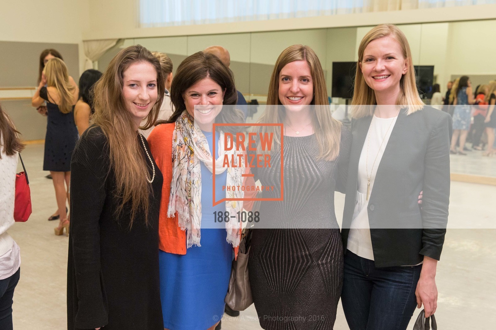 Jessica Harpole, Lauren Gabriel, Shawna McDonald, Greer Goings, ENCORE! presents the SF Ballet School Trainee Performance & Reception, SF Ballet. 455 Franklin Street, April 9th, 2016, Photo #188-1088 Jessica Harpole, Lauren Gabriel, Shawna McDonald, Greer Goings, Photo #188-1088