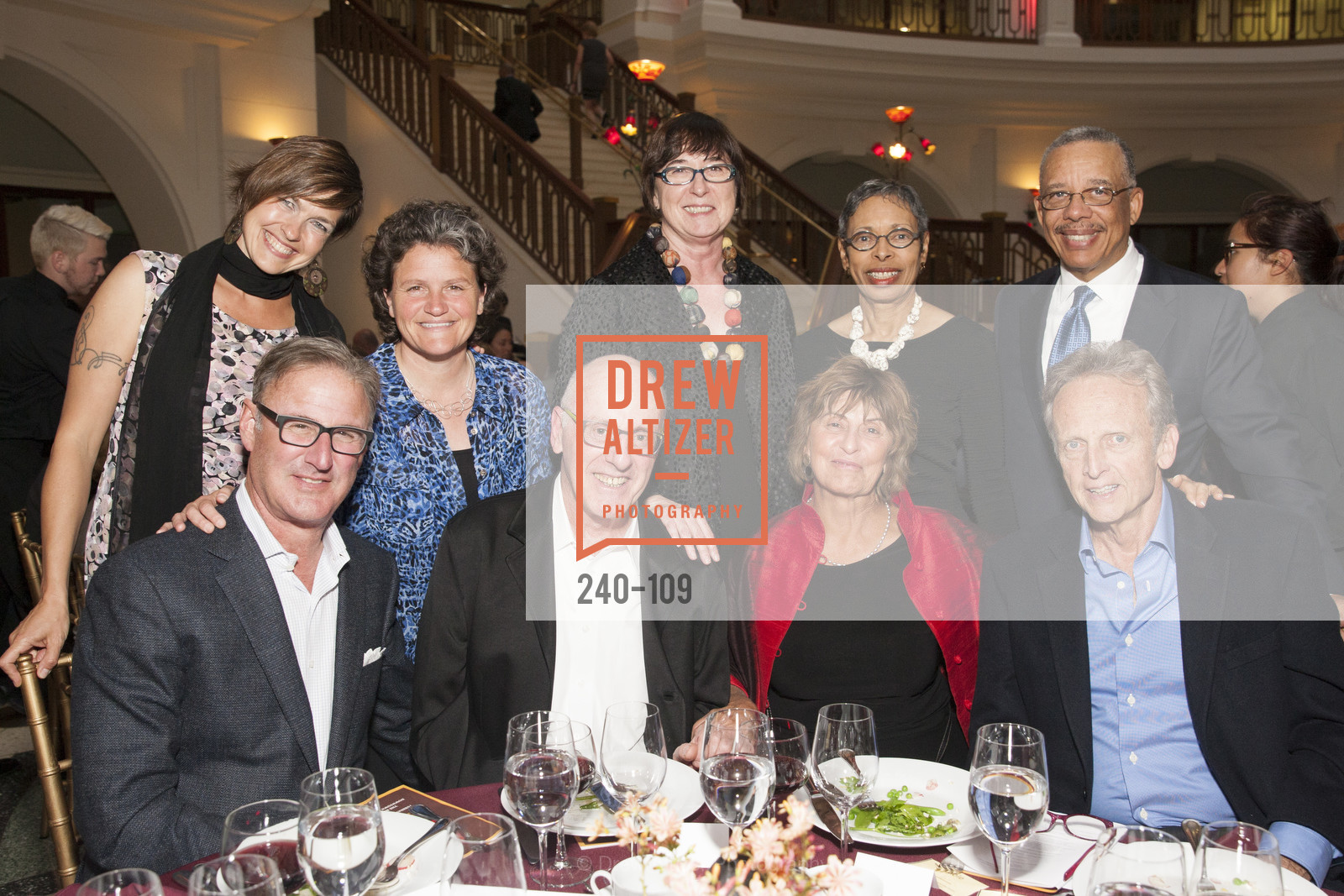 Larry Colton, Ralph Davis, Kathleen Burke, Leni Miller, Greta Clarke Wims, Warner Wims, Brian Welch, PANGAEA GLOBAL HEALTH Leadership Dinner at Rotunda in Oakland, The Rotunda. Oakland, May 11th, 2015,Drew Altizer, Drew Altizer Photography, full-service agency, private events, San Francisco photographer, photographer california
