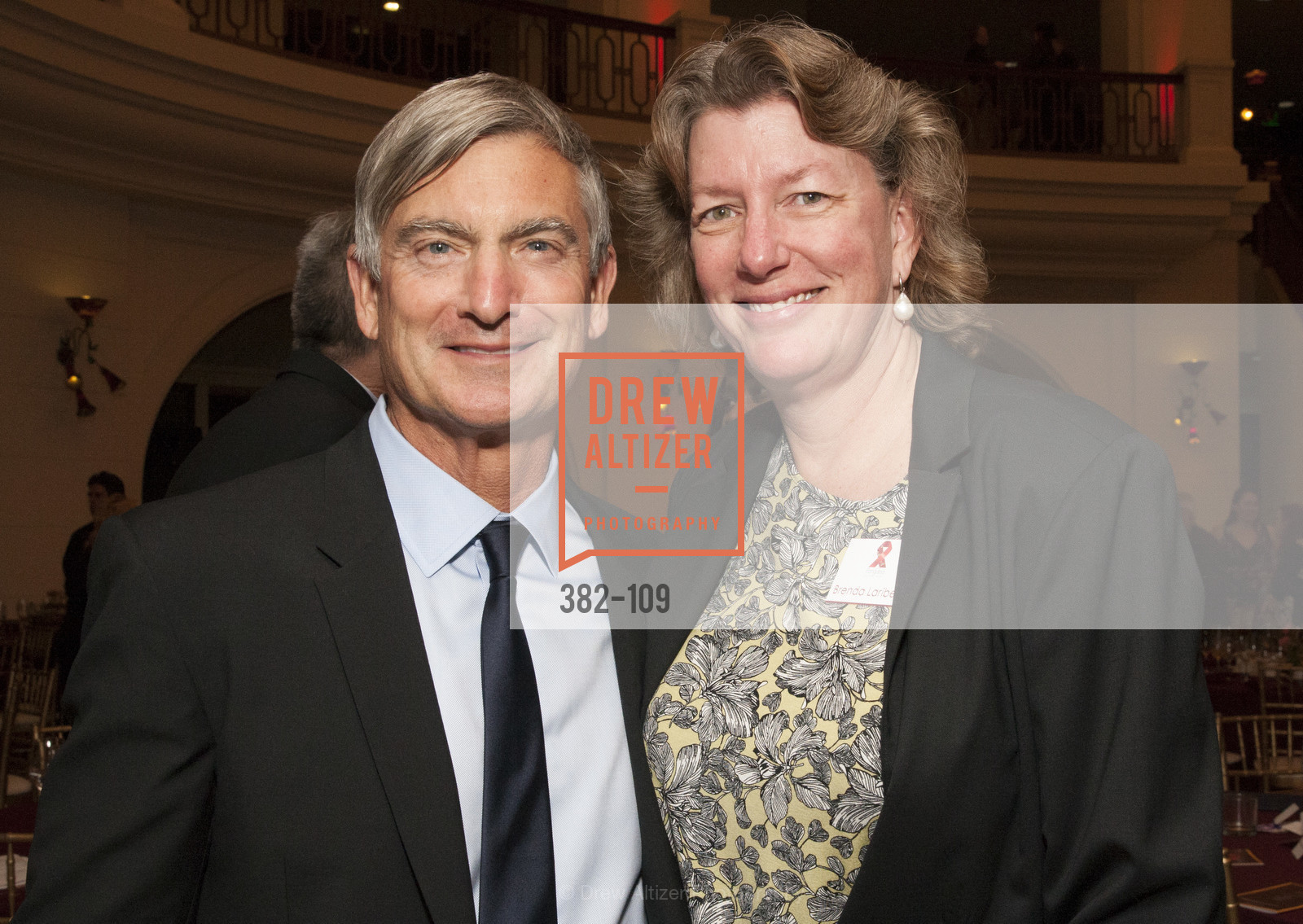 Joe Garrett, Brenda Laribee, PANGAEA GLOBAL HEALTH Leadership Dinner at Rotunda in Oakland, The Rotunda. Oakland, May 11th, 2015