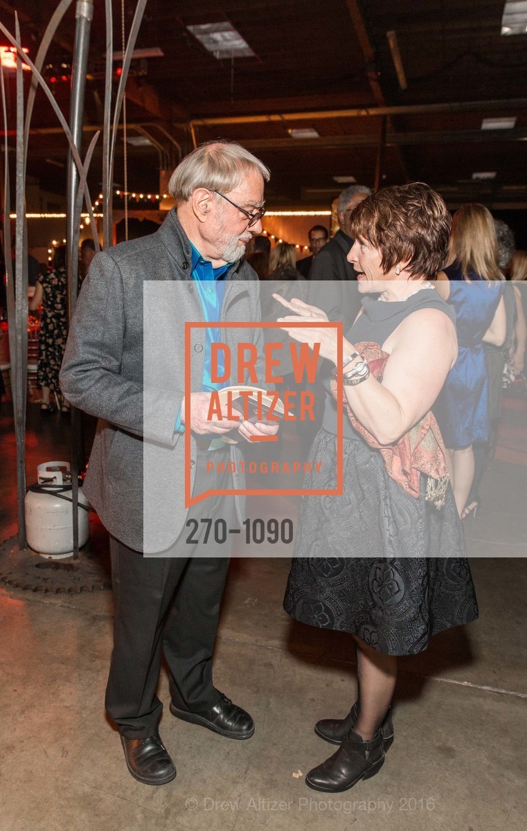 Bruce Beasley, Leslie Pritchett, The Crucible's Fire & Light Soirée and Art Auction, The Crucible. 1260 7th St, April 9th, 2016, Photo #270-1090 Bruce Beasley, Leslie Pritchett, Photo #270-1090