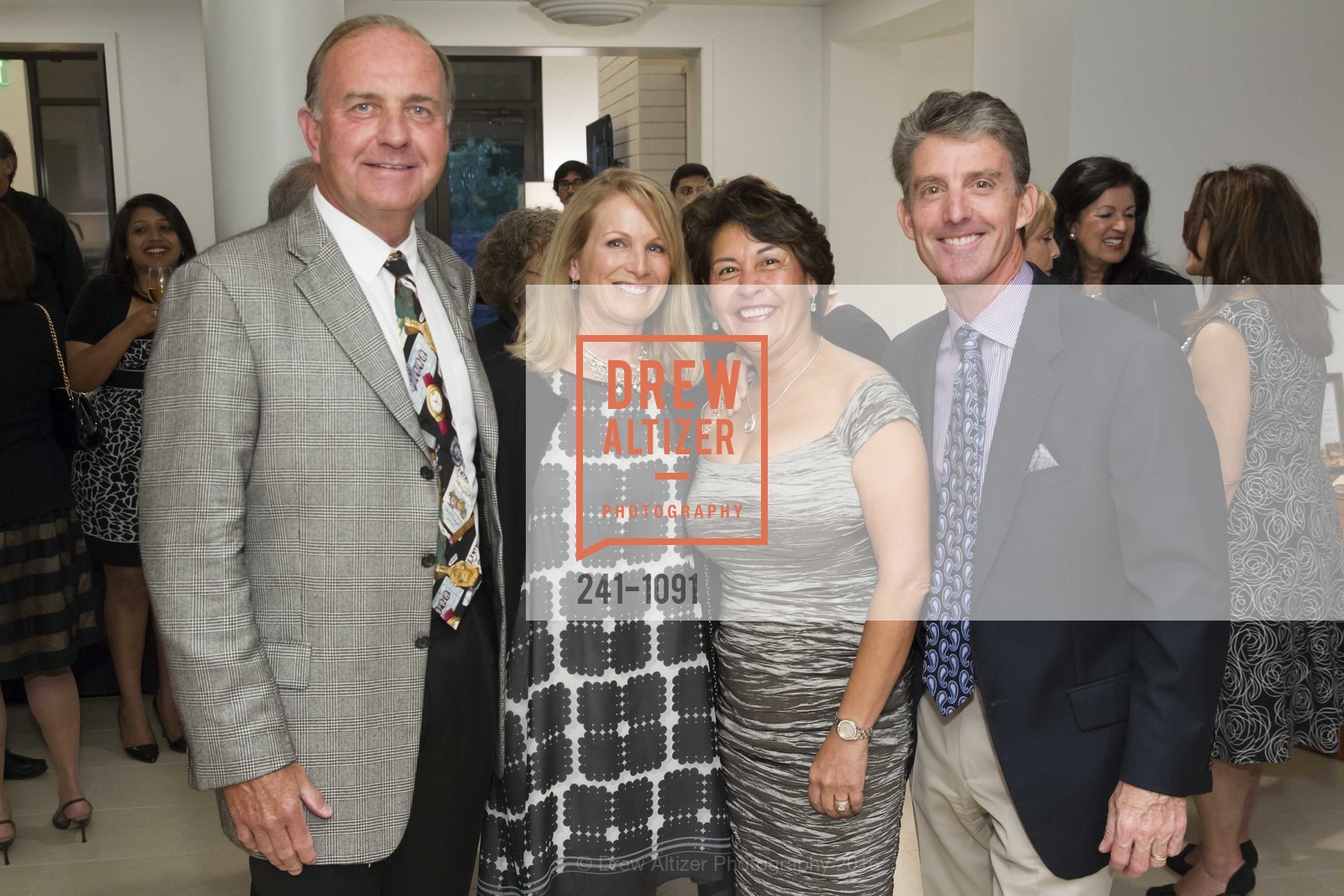Dan Francis, Kathy Francis, Linda Simon, Bob Simon, Ronald McDonald House at Stanford's House Party "Raise the Roof", New House. 510 Sand Hill Road, April 9th, 2016, Photo #241-1091 Dan Francis, Kathy Francis, Linda Simon, Bob Simon, Photo #241-1091
