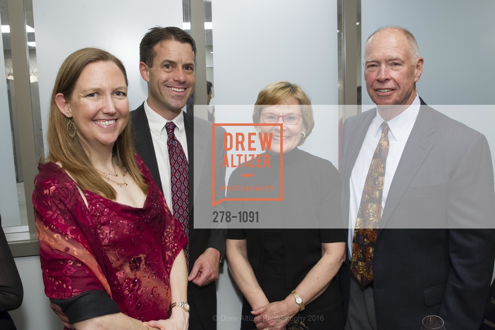 Cameron Madigan, Dan Madigan, Judy O'Brien, Brad O'Brien, Ronald McDonald House at Stanford's House Party "Raise the Roof", New House. 510 Sand Hill Road, April 9th, 2016, Photo #278-1091 Cameron Madigan, Dan Madigan, Judy O'Brien, Brad O'Brien, Photo #278-1091