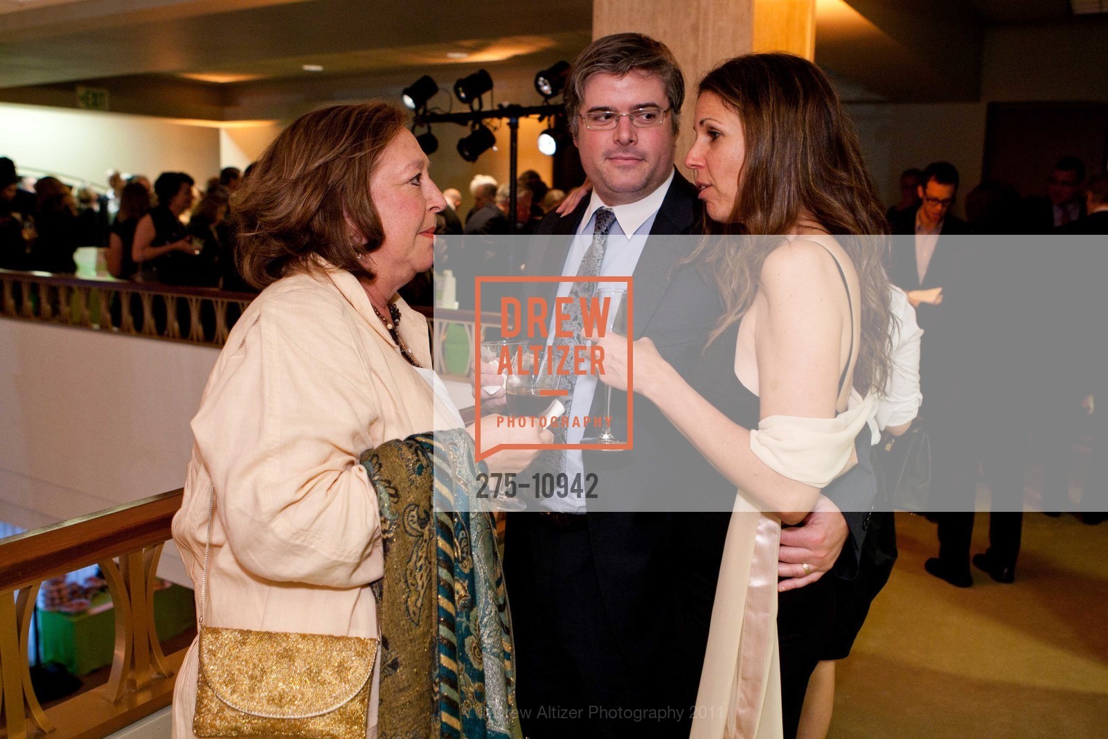Evalyn Baron, Peter Yonka, Loretta Greco, Magic Theatre Annual Gala: BELIEVE IN MAGIC!, US, April 7th, 2011, Photo #275-10942 Evalyn Baron, Peter Yonka, Loretta Greco, Photo #275-10942