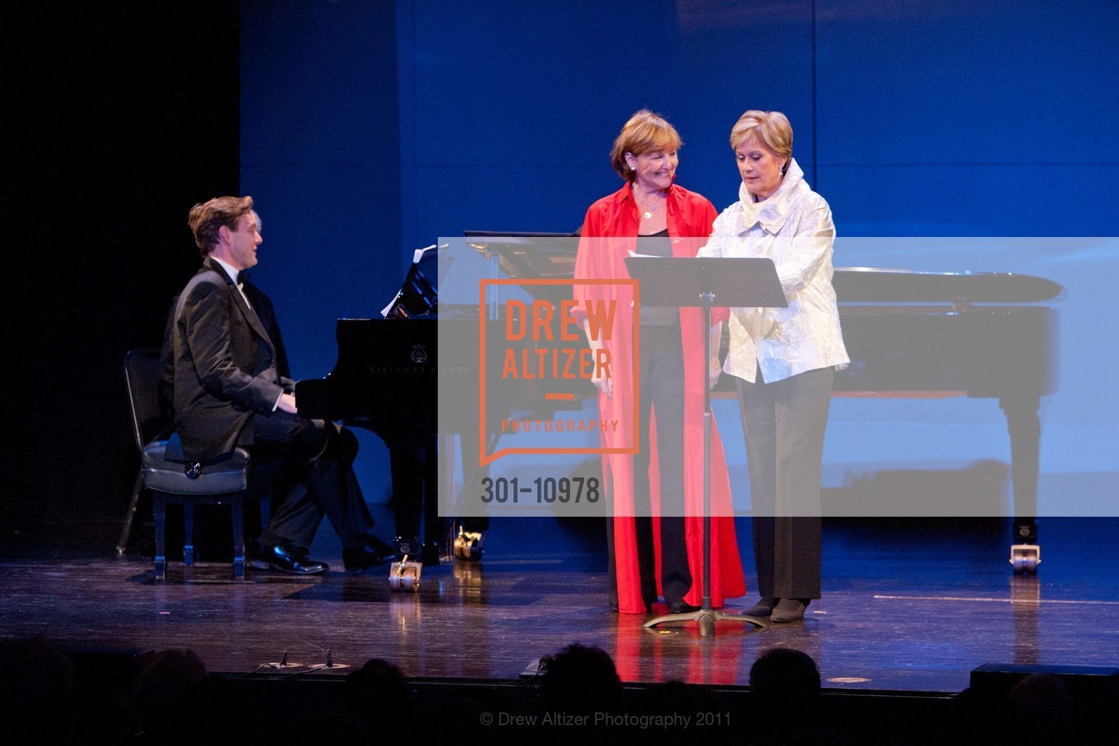 Performance By Frederica von Stade, Dame Kiri Te Kanawa, Jake Heggie, Photo #301-10978