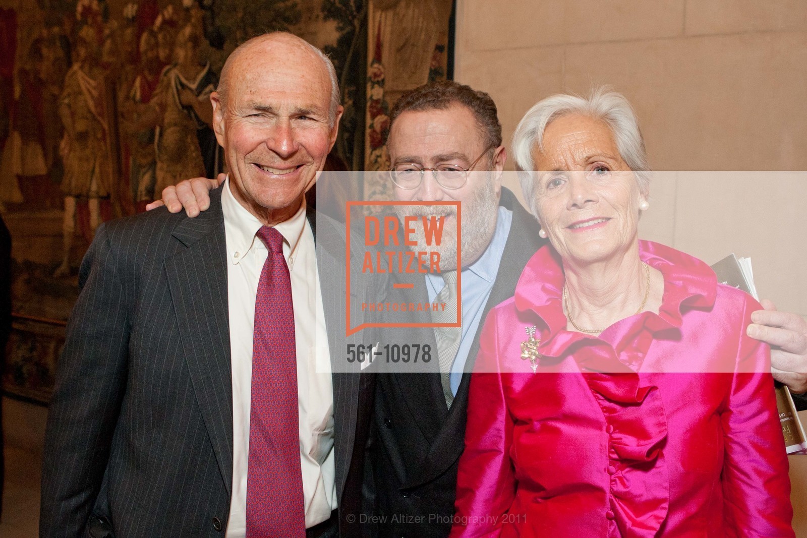 George Montgomery, Matthew Epstein, Nancy Adler Montgomery, SF OPERA: Celebrating Frederica Von Stade, US, December 3rd, 2011, Photo #561-10978 George Montgomery, Matthew Epstein, Nancy Adler Montgomery, Photo #561-10978