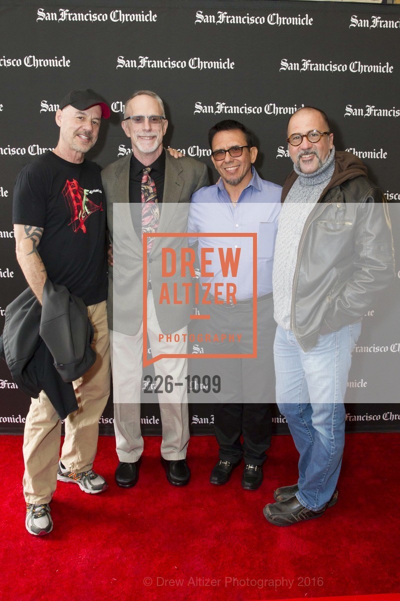 Marty Fritz, Kevin Vandenbergh, David Varela, Gary Mendelson, The San Francisco Chronicle Presents "Last Men Standing", Castro Theater. 429 Castro St, April 9th, 2016, Photo #226-1099 Marty Fritz, Kevin Vandenbergh, David Varela, Gary Mendelson, Photo #226-1099
