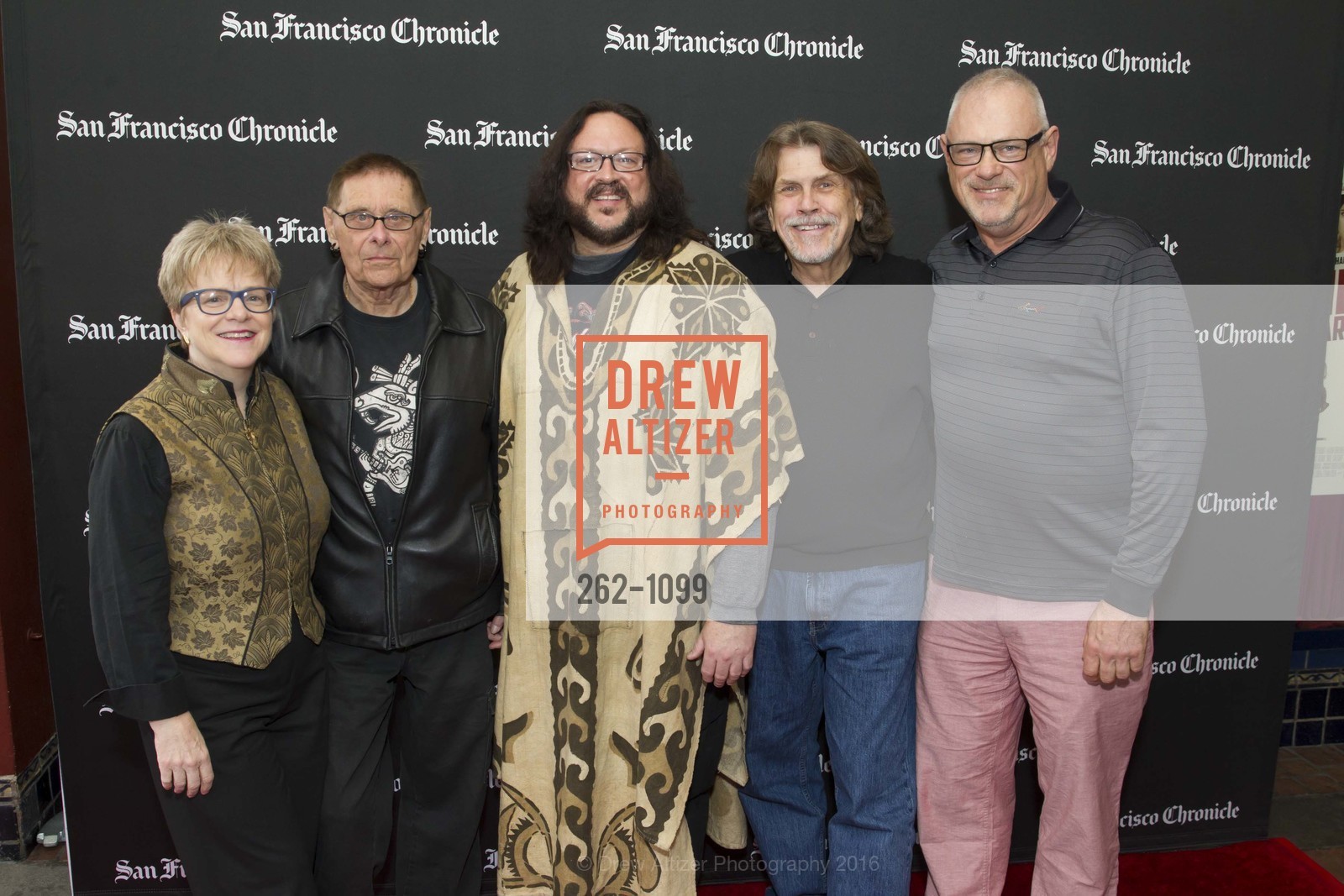 Margaret Wade, Fakir Musafar, Drew VanDyke, Warren Page, David Cooney, The San Francisco Chronicle Presents "Last Men Standing", Castro Theater. 429 Castro St, April 9th, 2016, Photo #262-1099 Margaret Wade, Fakir Musafar, Drew VanDyke, Warren Page, David Cooney, Photo #262-1099