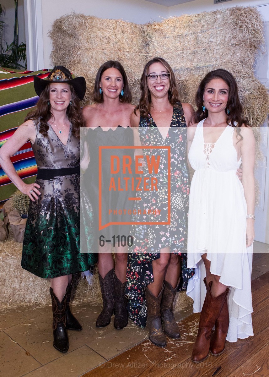 Jennifer Buckley, Katharine Wilson, Megan Winters, Agafi Burkhart, HAPSF Black Tie & Boots, Menlo Park, April 9th, 2016, Photo #6-1100 Jennifer Buckley, Katharine Wilson, Megan Winters, Agafi Burkhart, Photo #6-1100