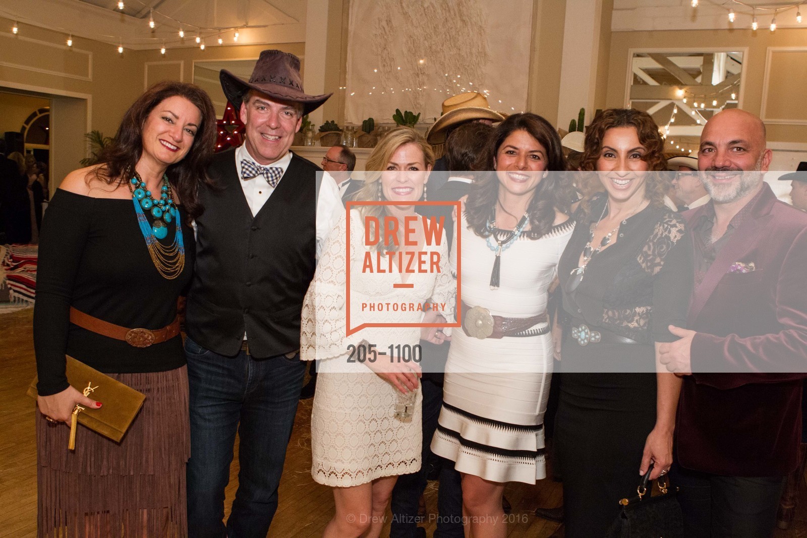 Joyce Maroon, Ed Kennedy, Kate Kennedy, Gloria Malouf, Lilliane Sarimsakci, Mike Sarimsakci, HAPSF Black Tie & Boots, Menlo Park, April 9th, 2016, Photo #205-1100 Joyce Maroon, Ed Kennedy, Kate Kennedy, Gloria Malouf, Lilliane Sarimsakci, Mike Sarimsakci, Photo #205-1100