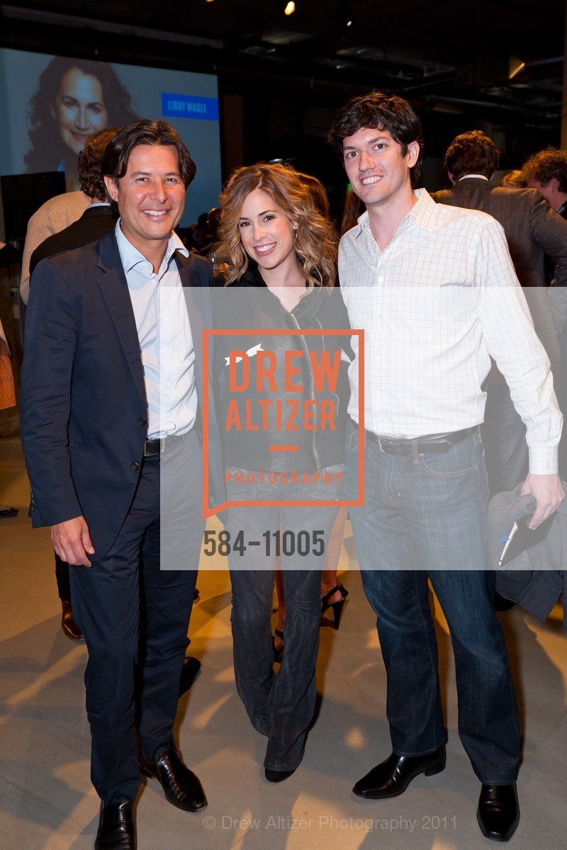 Roger Barnett, Alison Pincus, Nathan Stoll, FORTUNE 40 Under 40, US, October 28th, 2011, Photo #584-11005 Roger Barnett, Alison Pincus, Nathan Stoll, Photo #584-11005