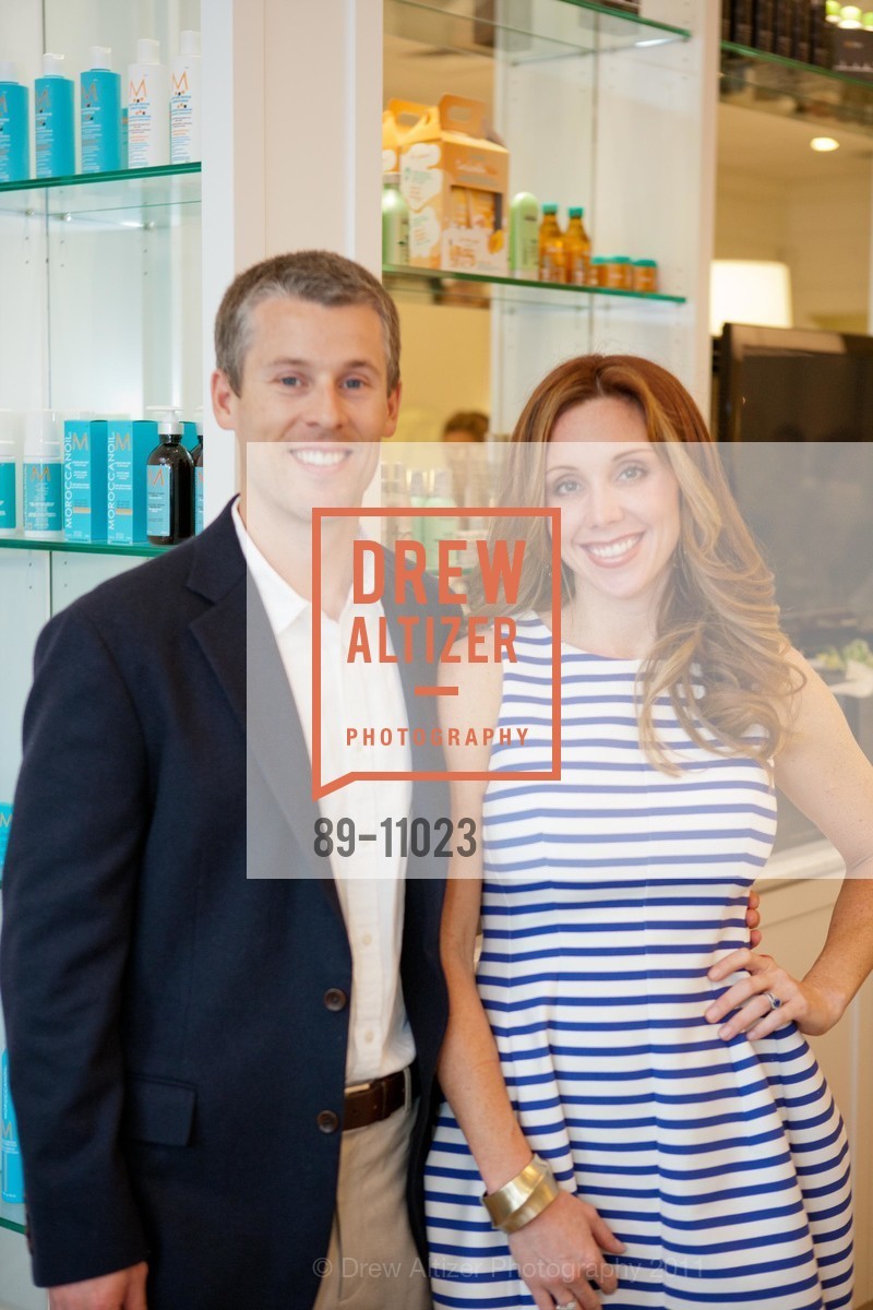Tom Glaser, Lindsay Glaser, DRYBAR San Francisco Opens on Fillmore Street, US, June 29th, 2011, Photo #89-11023 Tom Glaser, Lindsay Glaser, Photo #89-11023