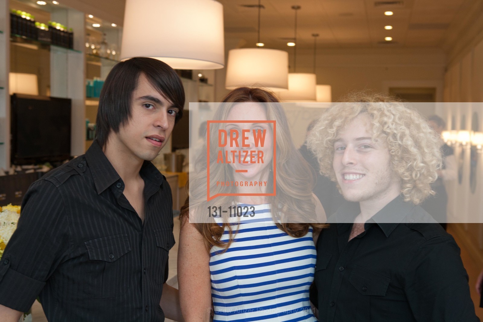 Gregory Ruiz, Lindsay Glaser, Aaron Gluck, DRYBAR San Francisco Opens on Fillmore Street, US, June 29th, 2011, Photo #131-11023 Gregory Ruiz, Lindsay Glaser, Aaron Gluck, Photo #131-11023