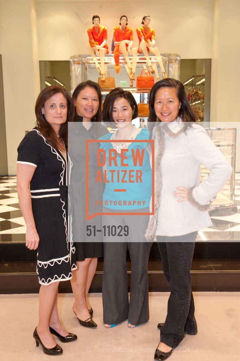 Lynn Agre, Constance Yu, Philomena King, Angela Cheung, PRADA San Francisco Event to Benefit ONE HEART WORLDWIDE Hosted by Philomena King, US, May 15th, 2011, Photo #51-11029 Lynn Agre, Constance Yu, Philomena King, Angela Cheung, Photo #51-11029