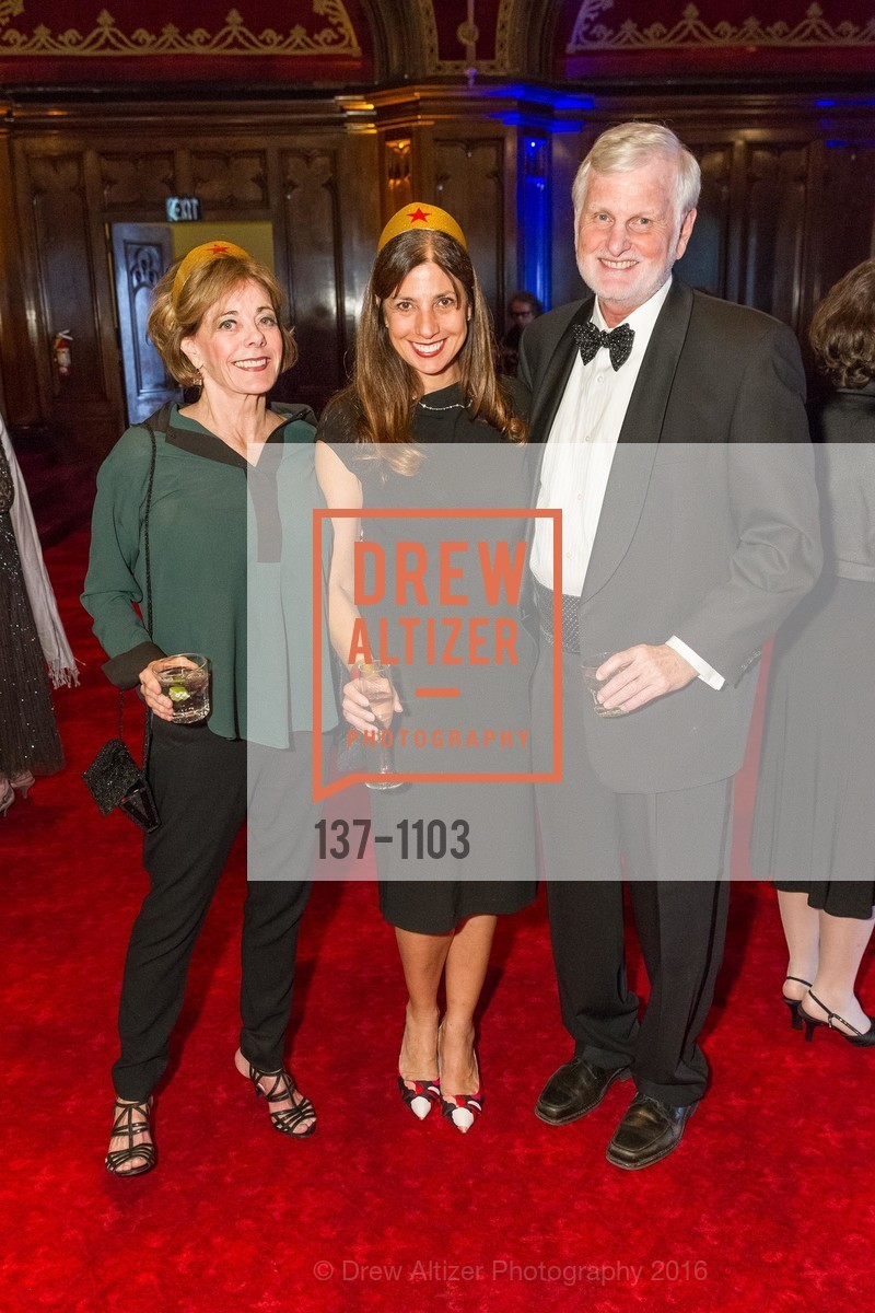 Diane Hoge, Laila Tarraf, Ron Hoge, A.C.T.'s Supergala 2016, The Regency, Ballroom. 1290 Sutter St, San Francisco, CA 94109, April 14th, 2016, Photo #137-1103 Diane Hoge, Laila Tarraf, Ron Hoge, Photo #137-1103
