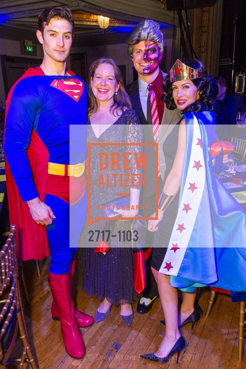 Justin Genna, Nancy Sawyer Hasson, Oliver Shirley, Holly Hollenbeck, A.C.T.'s Supergala 2016, The Regency, Ballroom. 1290 Sutter St, San Francisco, CA 94109, April 14th, 2016, Photo #2717-1103 Justin Genna, Nancy Sawyer Hasson, Oliver Shirley, Holly Hollenbeck, Photo #2717-1103