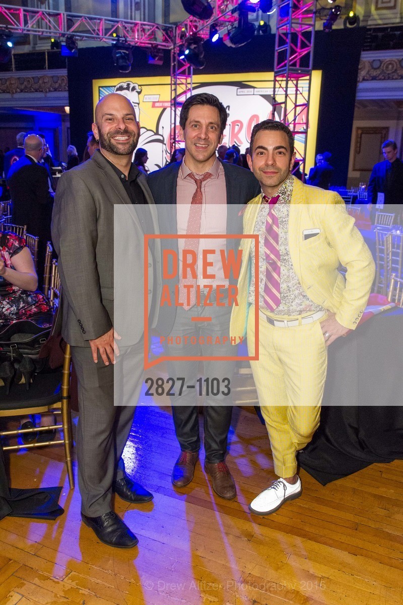 Kevin Kopjak, Michael Berresse, Jesse Amoroso, A.C.T.'s Supergala 2016, The Regency, Ballroom. 1290 Sutter St, San Francisco, CA 94109, April 14th, 2016, Photo #2827-1103 Kevin Kopjak, Michael Berresse, Jesse Amoroso, Photo #2827-1103