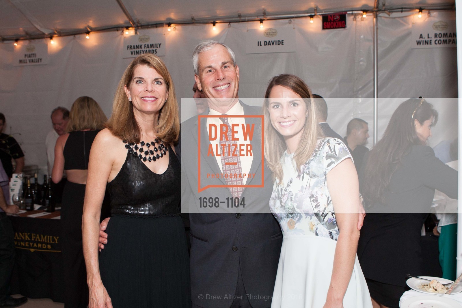 Ann Morrison, Chris Morrison, Molly Morrison, Great Chefs and Wineries Benefits Gala, Peacock Gap Country Club in San Rafael. 333 Biscayne Dr, San Rafael, CA 94901, April 16th, 2016, Photo #1698-1104 Ann Morrison, Chris Morrison, Molly Morrison, Photo #1698-1104