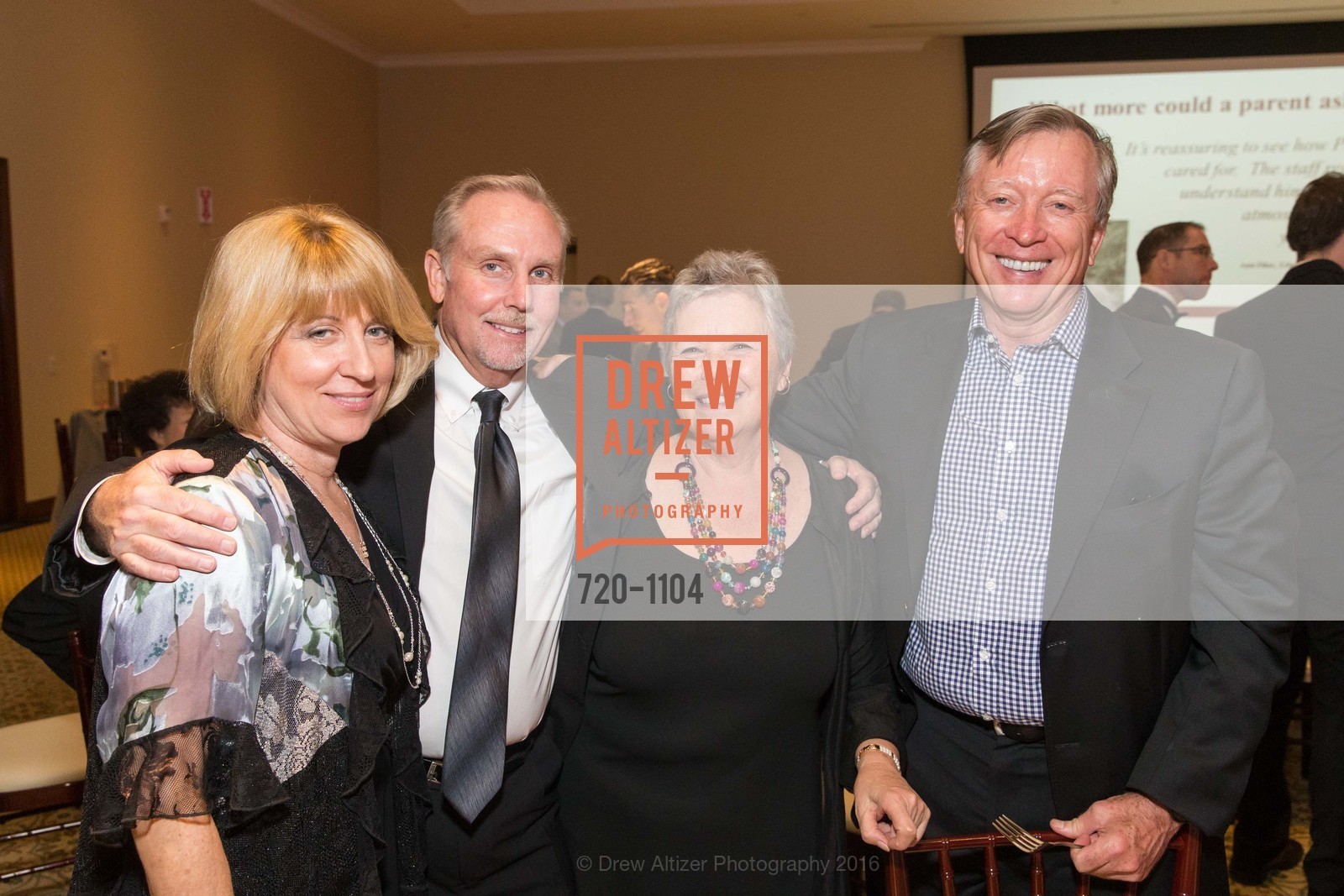 Laurie Friedman, Greg Friedman, Debbie Jorstad, Tim Jorstad, Great Chefs and Wineries Benefits Gala, Peacock Gap Country Club in San Rafael. 333 Biscayne Dr, San Rafael, CA 94901, April 16th, 2016, Photo #720-1104 Laurie Friedman, Greg Friedman, Debbie Jorstad, Tim Jorstad, Photo #720-1104
