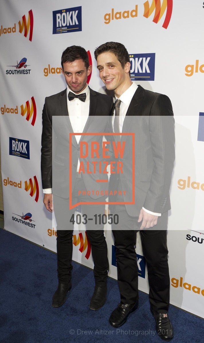 Luke Naro, Yigit Pura, RED CARPET for 22nd Annual GLAAD Media Awards, US, May 15th, 2011, Photo #403-11050 Luke Naro, Yigit Pura, Photo #403-11050