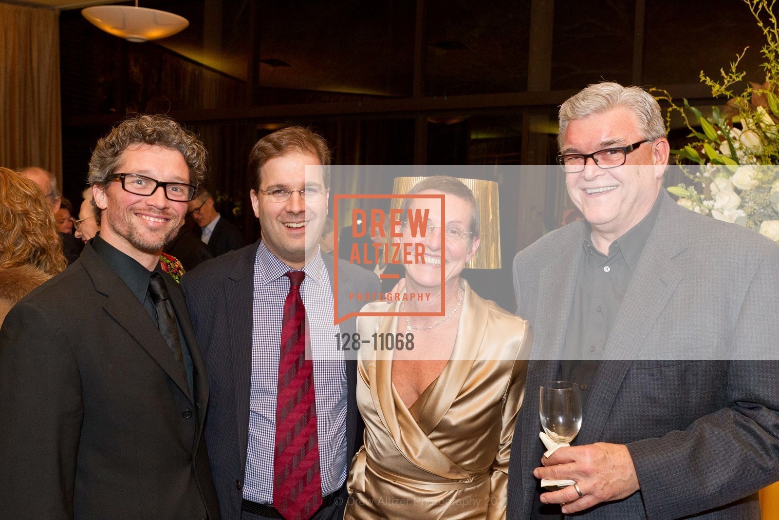 Peter Brandenhoff, Matias Tarnopolsky, Kathryn Mercer, Scott Mercer, California Performances Hosts an Evening with VIENNA PHILHARMONIC Conducted by Semyon Bychkov, US, February 27th, 2011, Photo #128-11068 Peter Brandenhoff, Matias Tarnopolsky, Kathryn Mercer, Scott Mercer, Photo #128-11068
