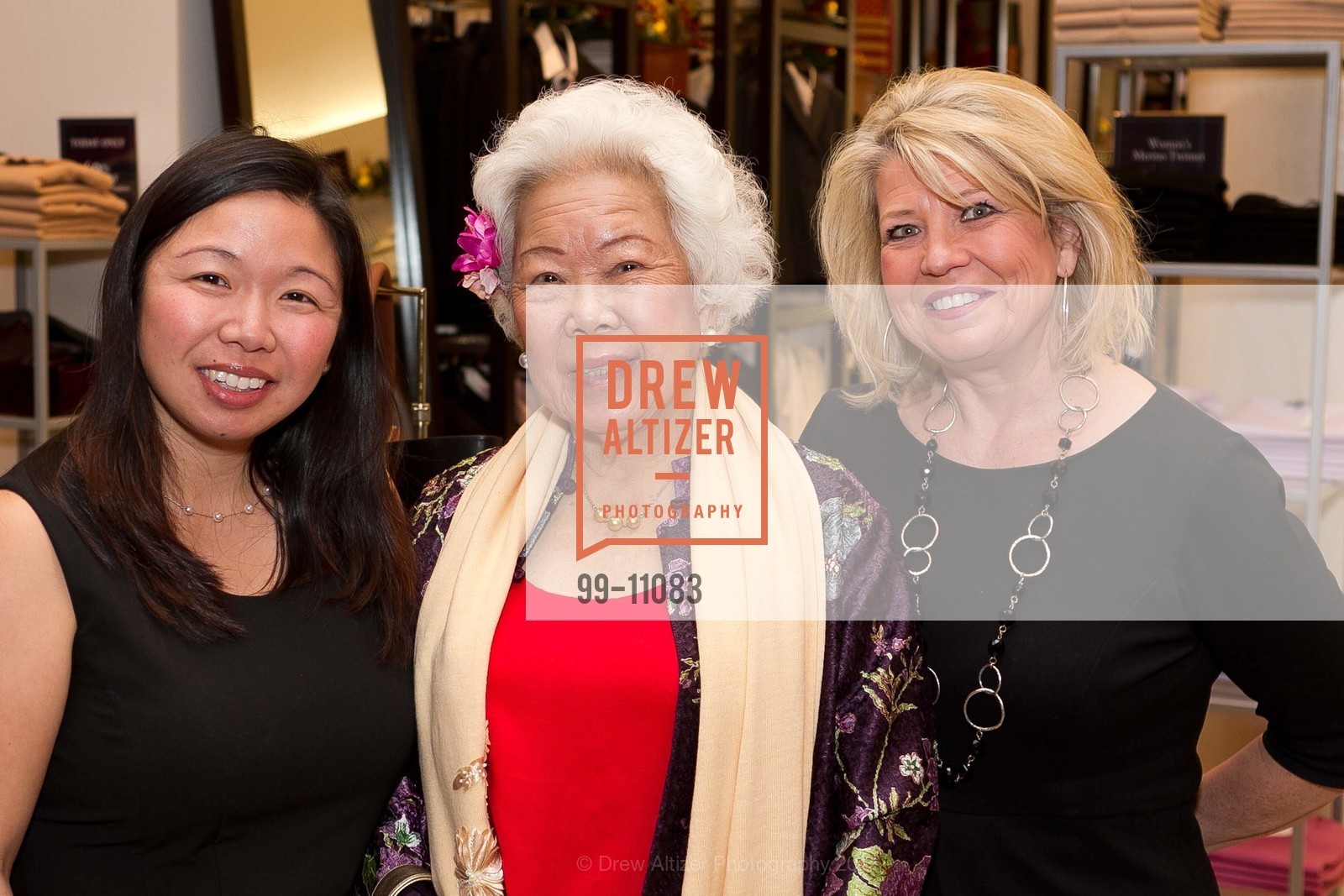 Connie Nunez, Salli Ji, Pam Maggs, San Francisco BALLET AUXILIARY Opening Night Launch Party at Brooks Brother, US, December 5th, 2011, Photo #99-11083 Connie Nunez, Salli Ji, Pam Maggs, Photo #99-11083