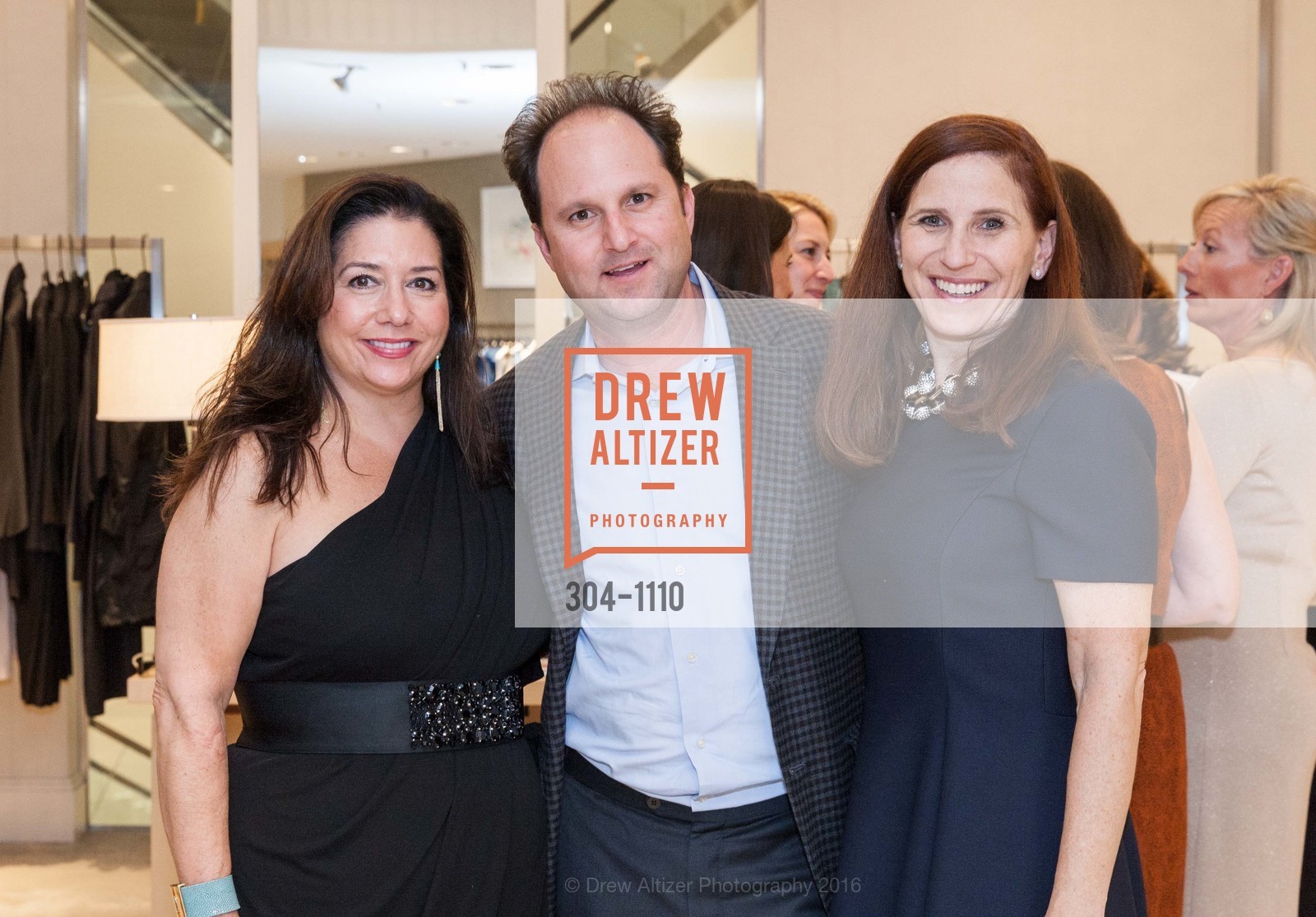 Samara Diapoulos, Rich Jason, Michelle Gilman-Jasen, SF Ballet Auxiliary Party to Celebrate the Designer Collections, Saks Fifth Avenue, April 14th, 2016, Photo #304-1110 Samara Diapoulos, Rich Jason, Michelle Gilman-Jasen, Photo #304-1110